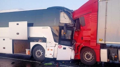 В результате ДТП с автобусом под Рязанью погиб один человек, а 13 человек получили ранения
