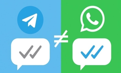 Почему в Telegram две галочки означают прочтение сообщения, а в WhatsApp - не всегда