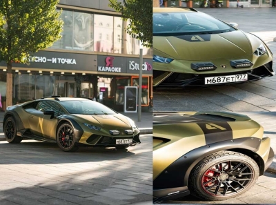 Александр Викторович Атаманов и Lamborghini Huracan Sterrato: миллиардные обороты и летающие мотоциклы